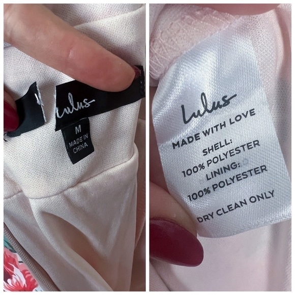 Lulus Garden Meandering Blush Floral Print Maxi Dress M - Pink, Spring, Feminine - Picture 12 of 15